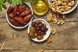 Dates,Olive oil,Honey