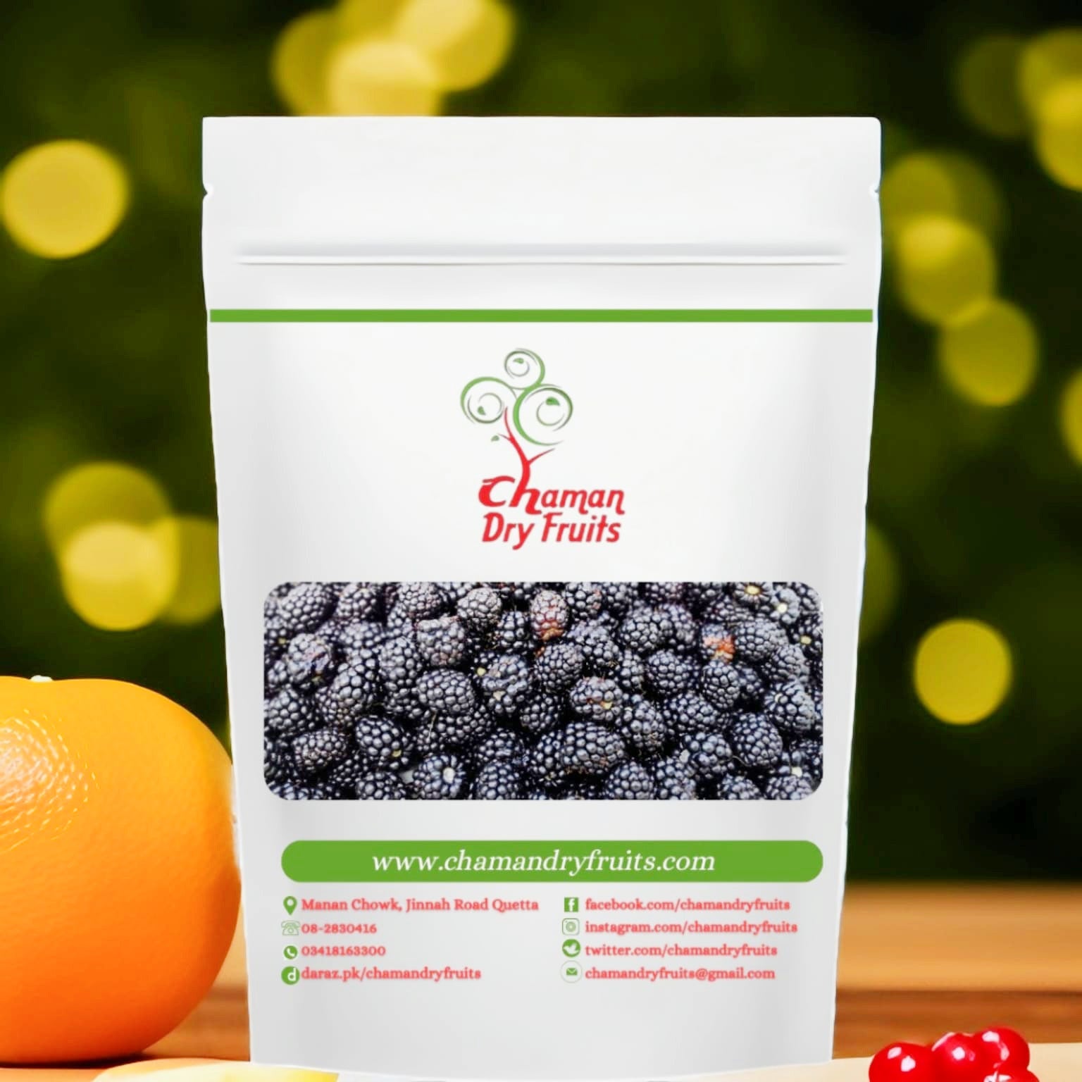 Dried Black Berry 250gms image 0