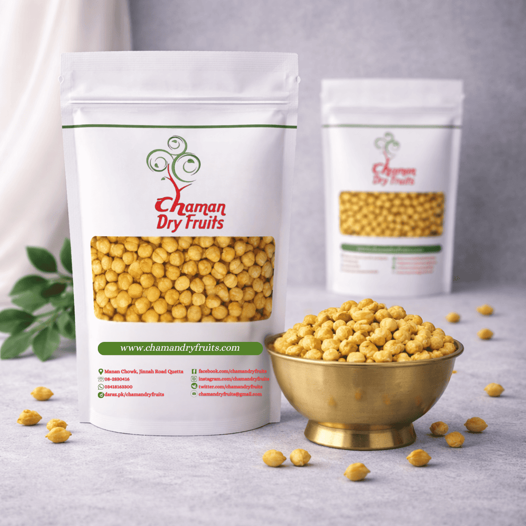 Roasted Chickpeas (Channa)